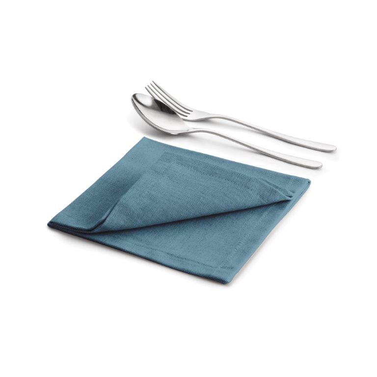 Πετσέτα Φαγητού Βαμβακερή 35×35εκ. Blue Eco Zone Metaltex 239315 (Ύφασμα: Βαμβάκι 100%, Χρώμα: Μπλε) – METALTEX – 239315